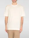 Zegna T-shirt  Men Color Ivory In White