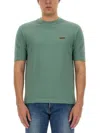 Zegna Logo Crew Neck T-shirt