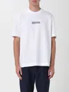 Zegna Tailored Jersey T-shirt With Minimalist Design And Logo