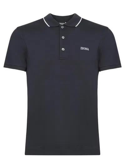 Zegna T-shirts In Blue