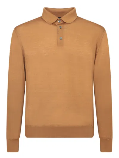 Zegna T-shirts In Brown