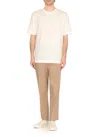 Zegna T-shirt  Men Color Ivory In Beige