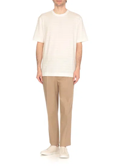 Zegna T-shirts And Polos In Beige