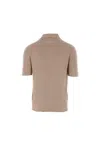 Zegna T-shirts And Polos In Brown
