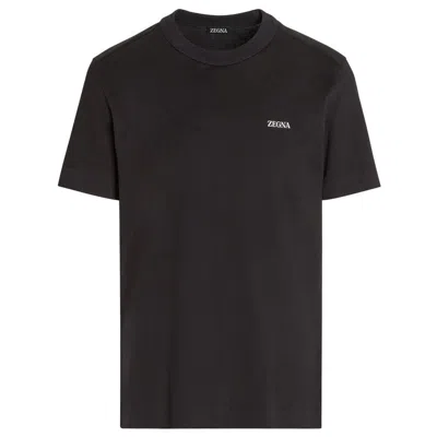 Zegna T-shirts In Black