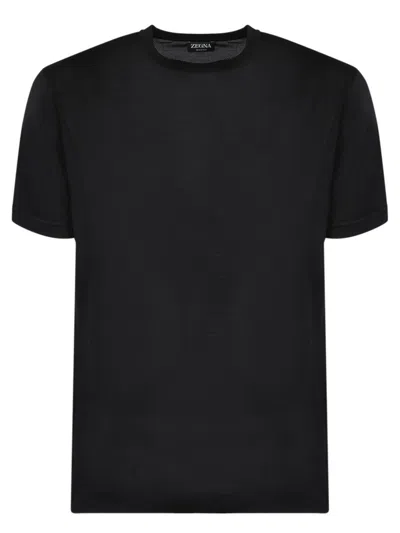 Zegna T-shirts In Black