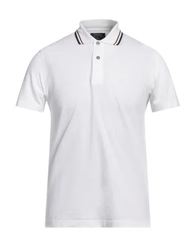 Zegna Man Polo Shirt White Size 36 Cotton