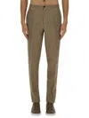 Zegna Linen Jogger Pants