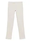 Zegna Tailored Chinos In White
