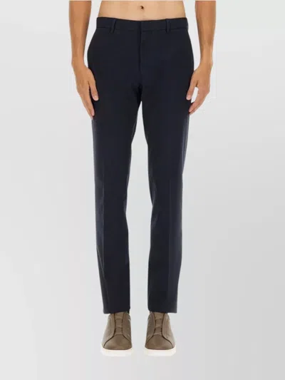Zegna Tailored Trousers With Side And Back Pockets In Multi