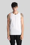 Zegna Tank Top In White