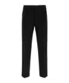 Zegna Man Pants Charcoal Size 38 Wool In Black