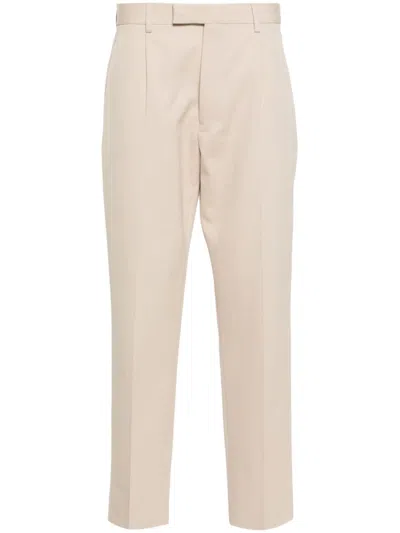 Zegna Tailored Pants In Nude