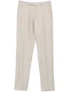 Zegna Tapered Trousers In 中性色