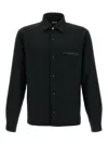 Zegna Techmerino Overshirt In Black