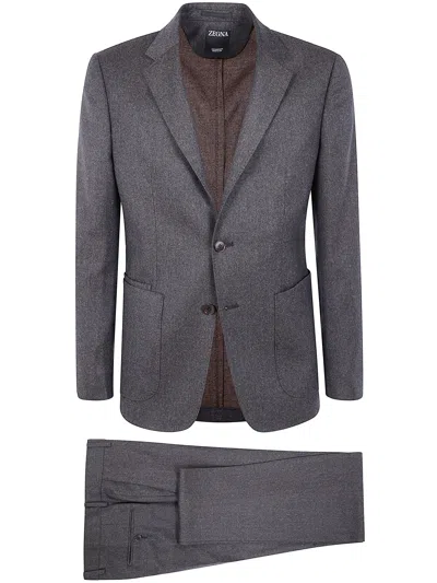 ZEGNA ZEGNA TECHMERINO WASH & GO SUIT