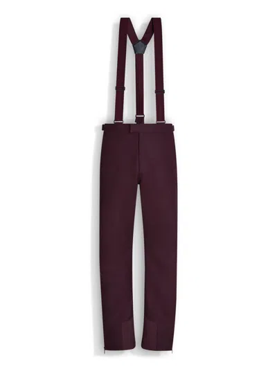 Zegna Techmerino Wool Ski Pants In Dark Purple