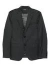Zegna Three-button Suit In Black
