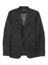 Zegna Three-button Suit In Black