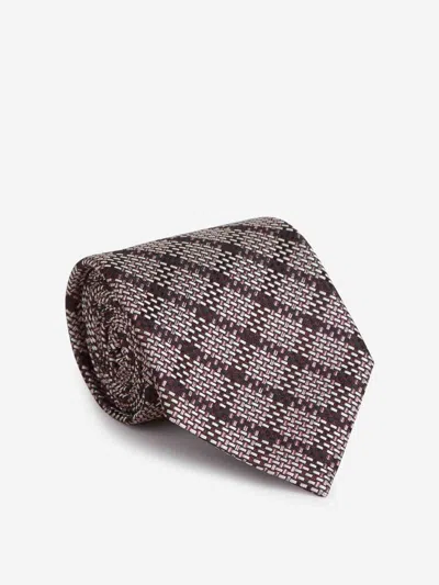 Zegna Tie In Gray