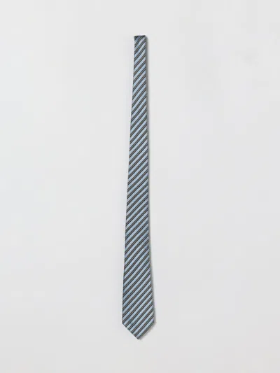 Zegna Diagonal-stripe Silk Tie In Multi