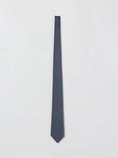 Zegna Tie Men In Blue
