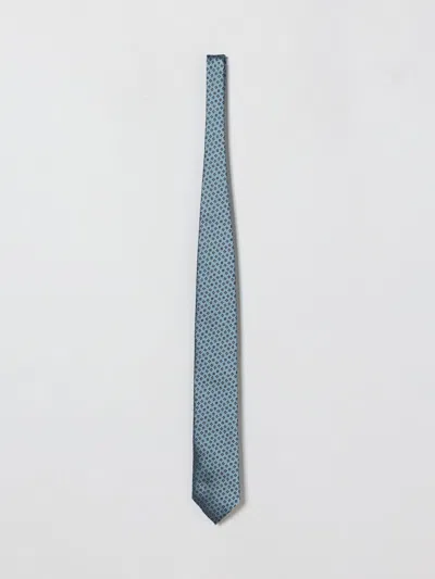 Zegna Tie Men In Blue