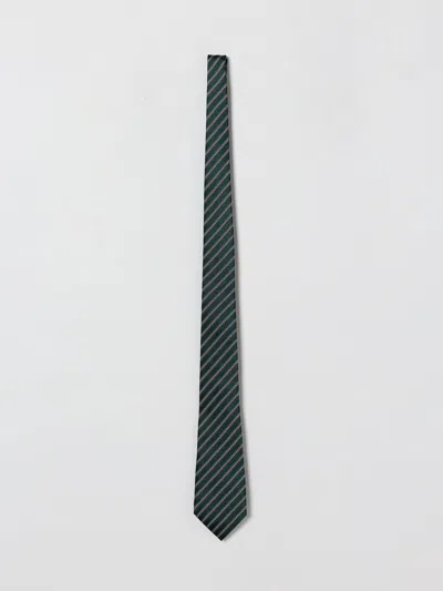 Zegna Tie Men In Green