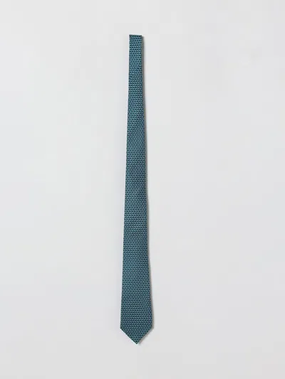 Zegna Tie Men In Green
