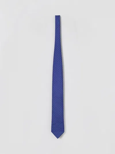 Zegna Tie Men  In Blue