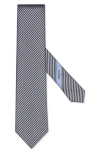 ZEGNA TIES ZEGNA TIES CENTO FILI STRIPE SILK TIE