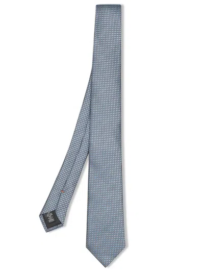 Zegna Ties In Gray