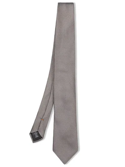 Zegna Ties In Beige