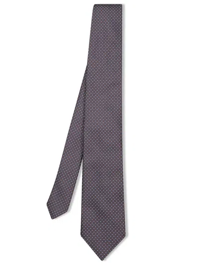 Zegna Ties In Gray