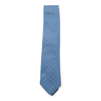 ZEGNA TIES BLUE AND GREEN