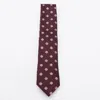 Zegna Floral Pattern Standard Width Ties Collection
