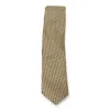 Zegna Pointed Tie In Brown