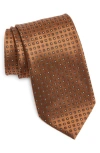 ZEGNA TIES CENTO FILI SILK JACQUARD TIE