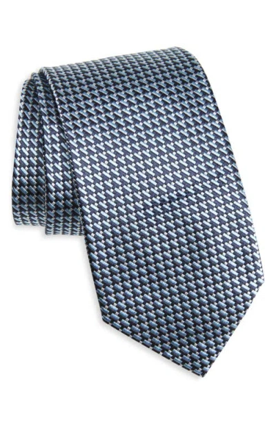 Zegna Ties Mulberry Silk Tie In Blue