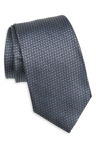 Zegna Ties Mulberry Silk Tie In Blue