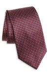 Zegna Ties Mulberry Silk Tie In Red