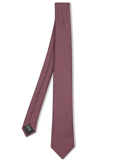 Zegna Ties In Red