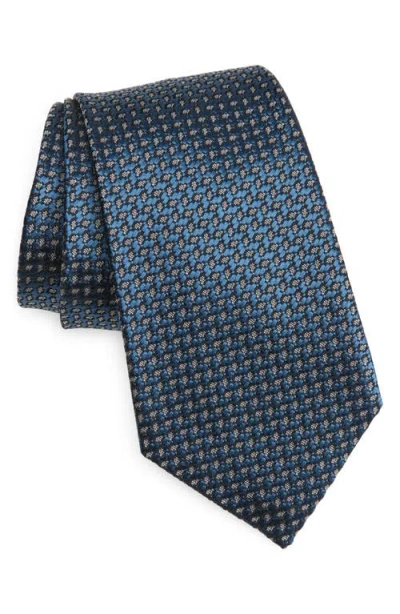 Zegna Ties Silk Tie In Blue