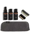Zegna Triple Stitch™ Care Kit In 黑色