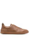 ZEGNA ZEGNA TRIPLE STITCH LOW-TOP SNEAKER SHOES