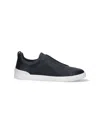 ZEGNA TRIPLE STITCH LOW-TOP SNEAKERS