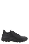 Zegna Monte Sneakers With Triple Stitching Design In Black