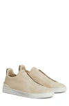 Zegna Triple Stitch™ Secondskin Sneaker In Sand