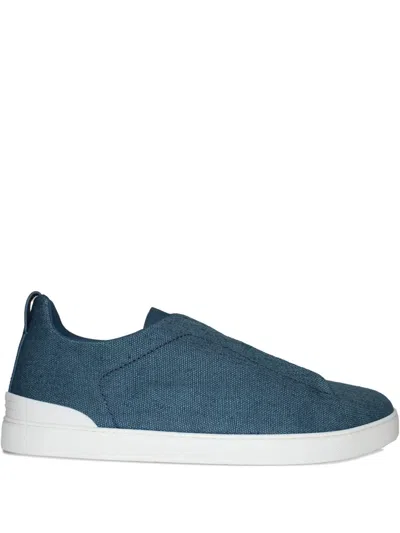 ZEGNA TRIPLE STITCH SNEAKERS