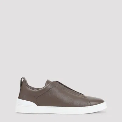 ZEGNA TRIPLE STITCH SNEAKERS